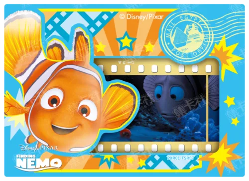 Film Clear Shimmer Card