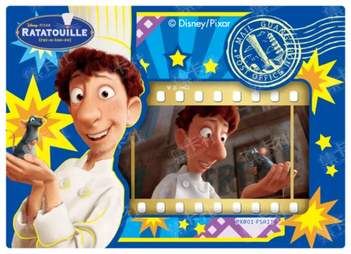 Film Clear Shimmer Card