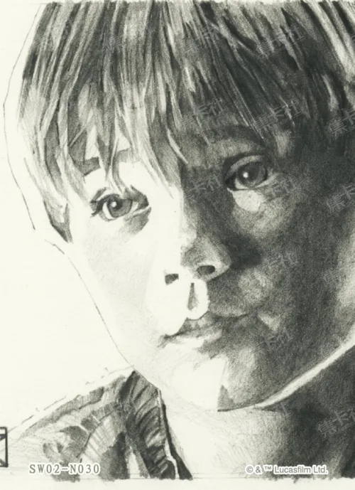Portrait Sketch Card