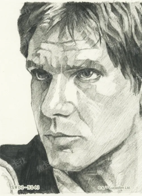 Portrait Sketch Card