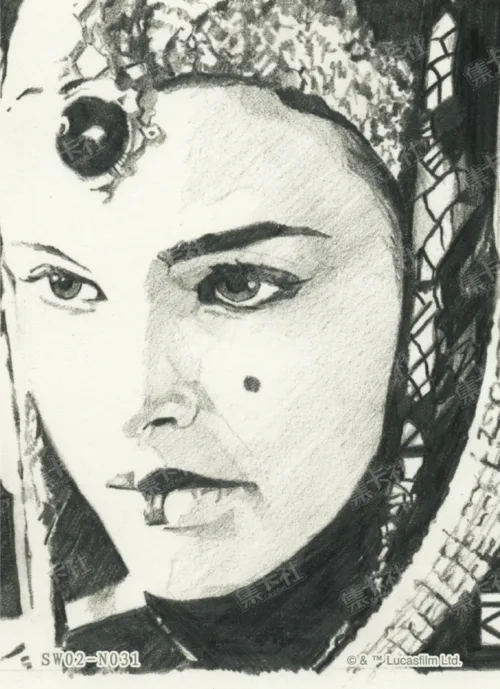 Portrait Sketch Card