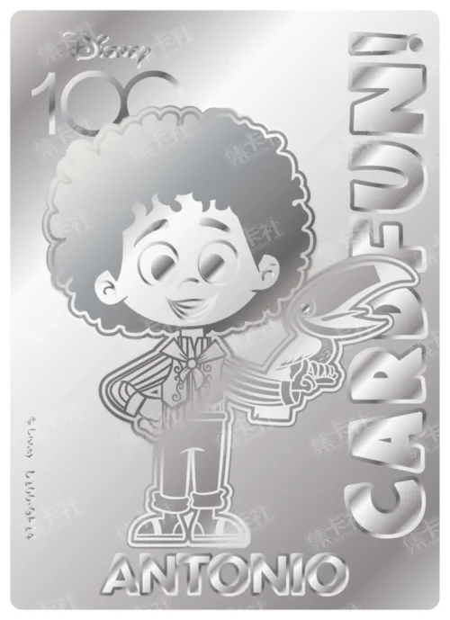 Etched Silver Card