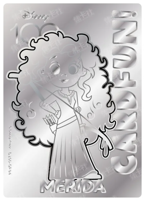 Etched Silver Card