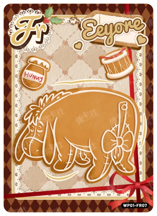 Pooh's Treats Card