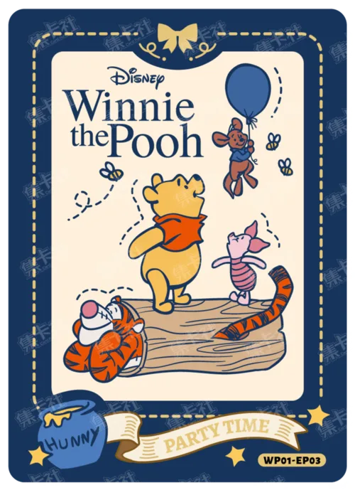 Cantonese Embroidery Pooh Inlay Card