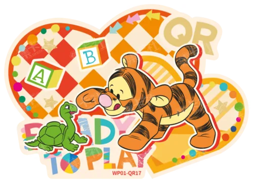 Shaped Baby Card