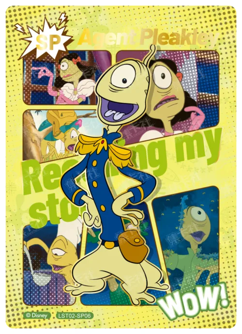 Comic-Style Character Card