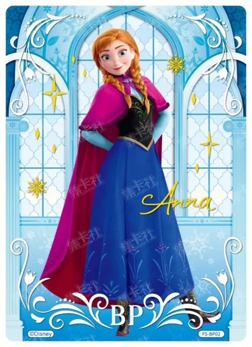 Frozen Theme Character Card