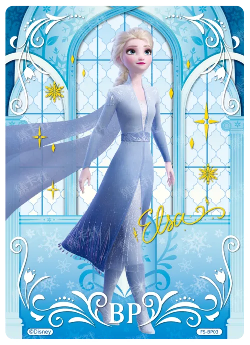 Frozen Theme Character Card