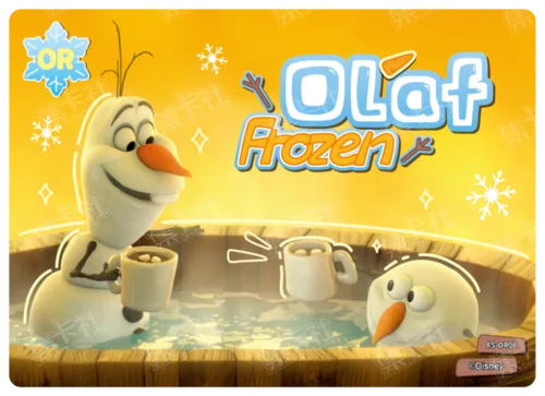 Olaf's Joy Poster Card