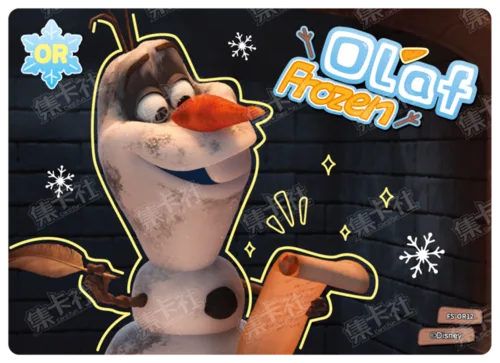Olaf's Joy Poster Card