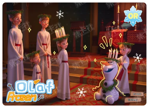 Olaf's Joy Poster Card