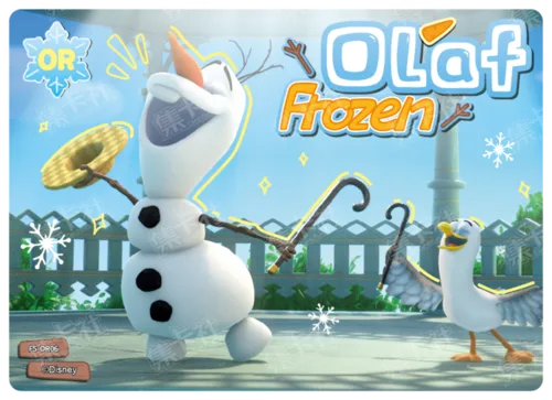 Olaf's Joy Poster Card