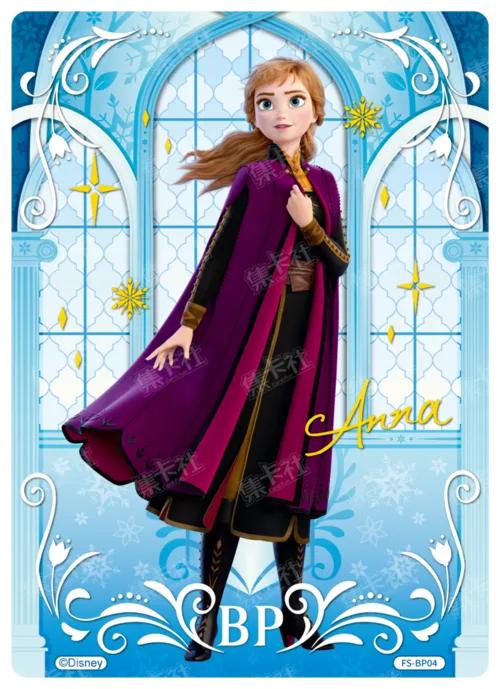 Frozen Theme Character Card