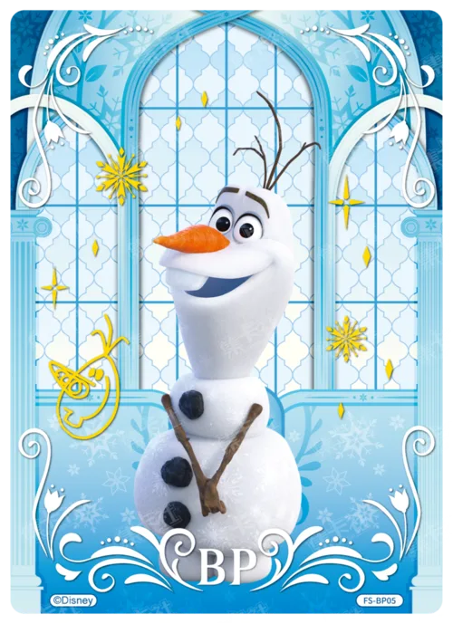 Frozen Theme Character Card