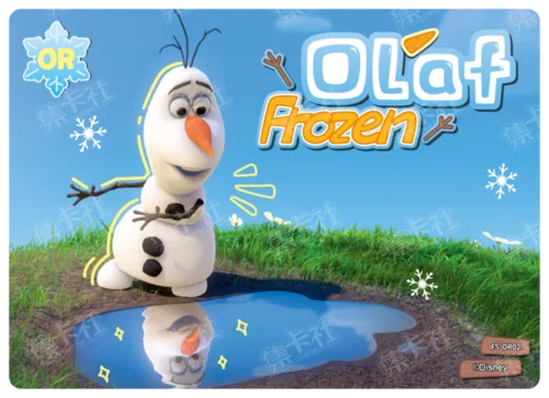 Olaf's Joy Poster Card
