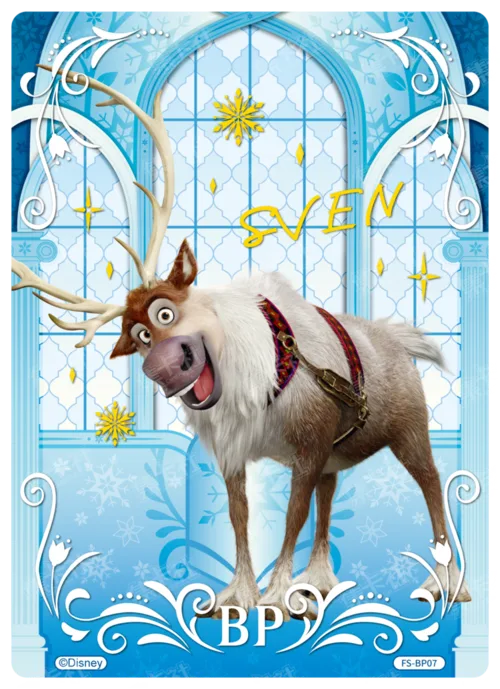 Frozen Theme Character Card
