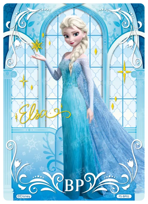Frozen Theme Character Card