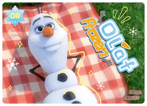 Olaf's Joy Poster Card