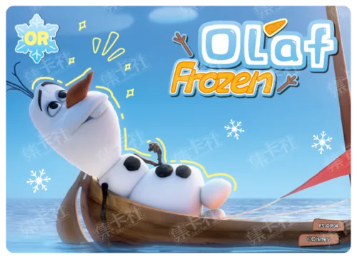 Olaf's Joy Poster Card
