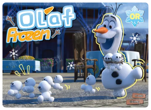 Olaf's Joy Poster Card