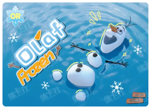 Olaf's Joy Poster Card