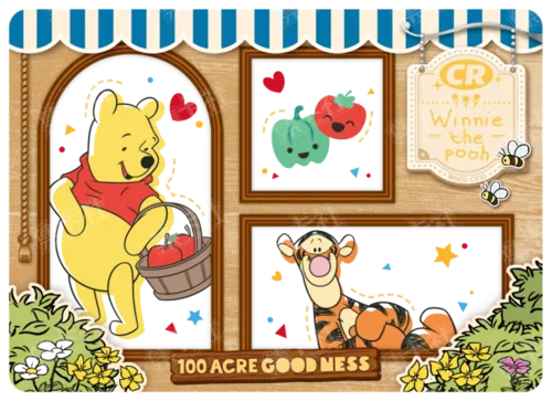 Wooden Window Clear Card