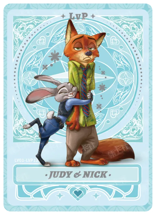 Romance Card (Teal Diamond Foil)