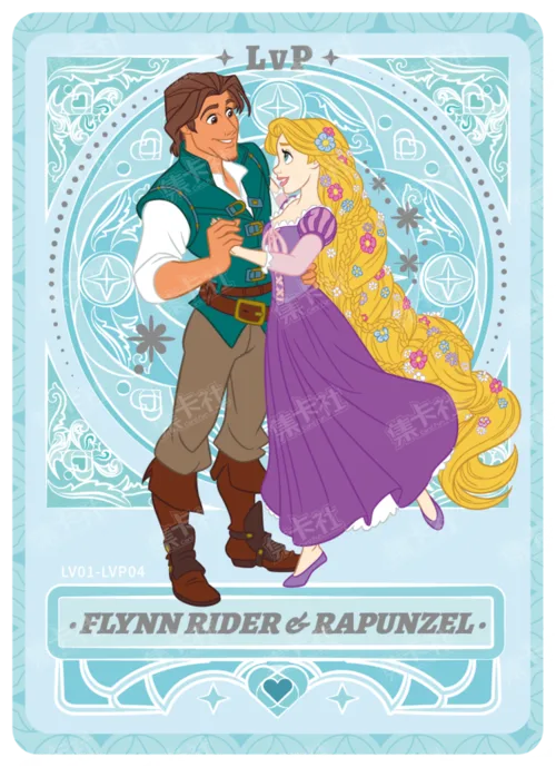 Romance Card (Teal Diamond Foil)
