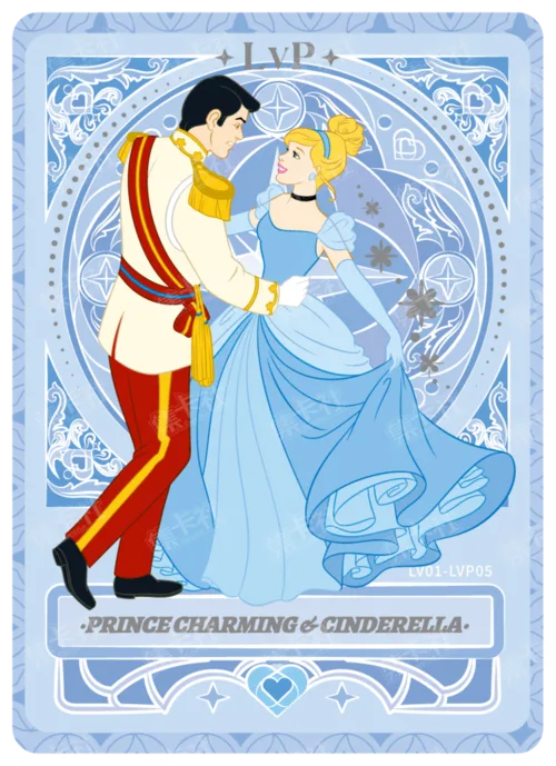 Romance Card (Teal Diamond Foil)