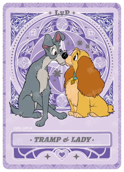 Romance Card (Purple Diamond Foil)