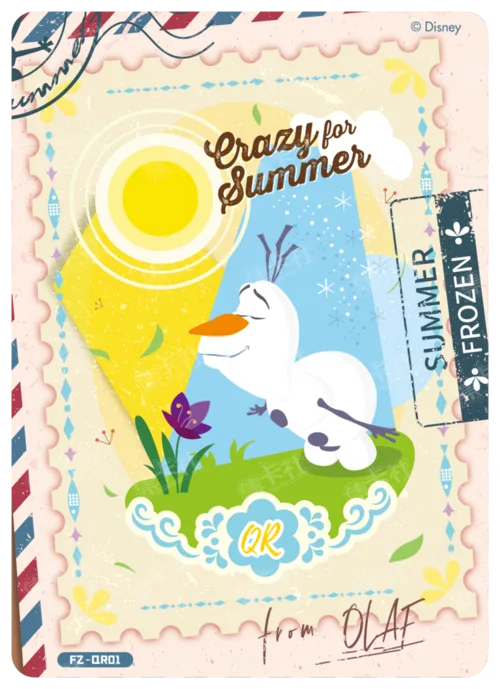 Olaf's Journey Card