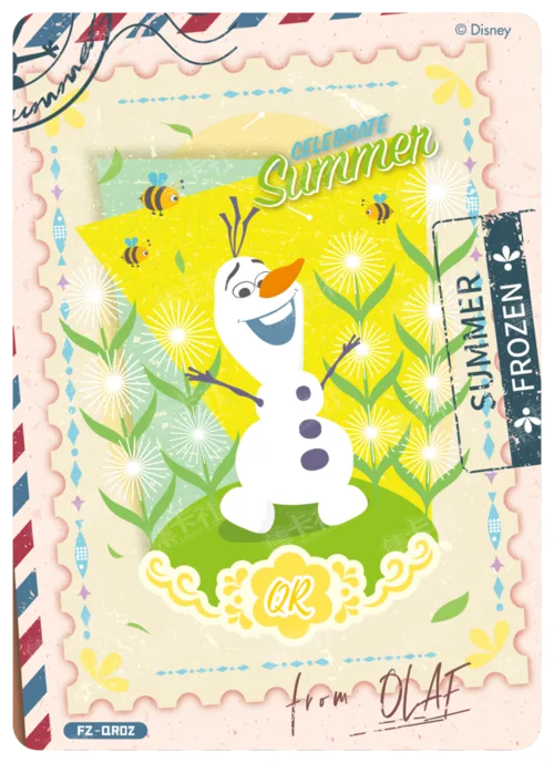 Olaf's Journey Card