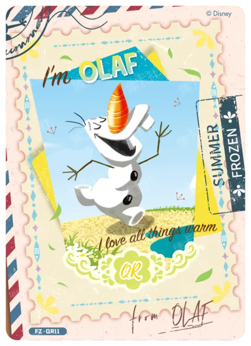 Olaf's Journey Card