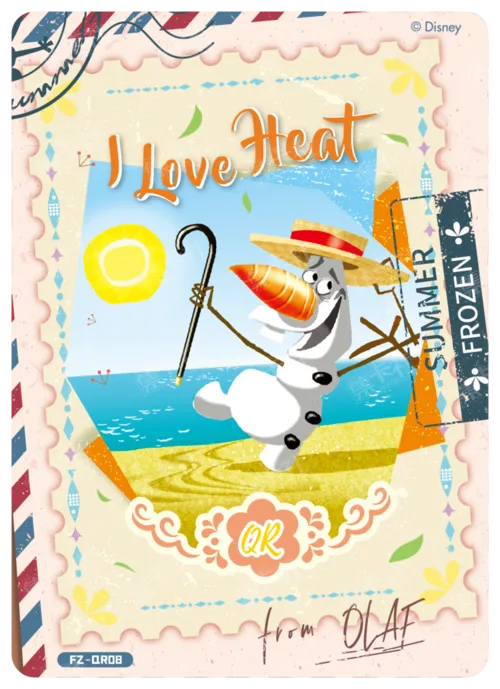 Olaf's Journey Card