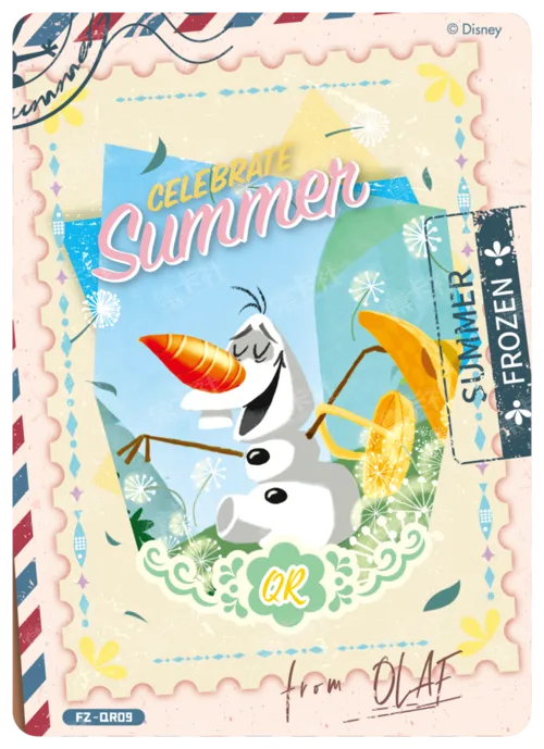 Olaf's Journey Card