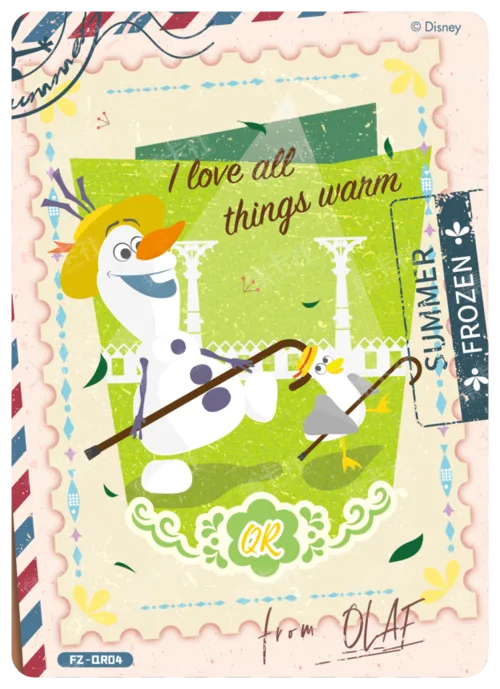 Olaf's Journey Card