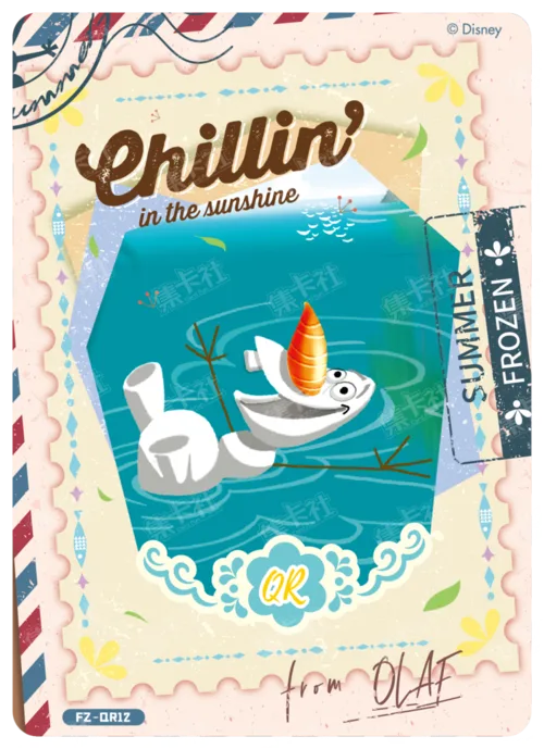 Olaf's Journey Card
