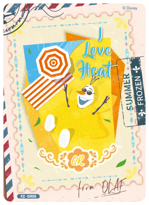 Olaf's Journey Card