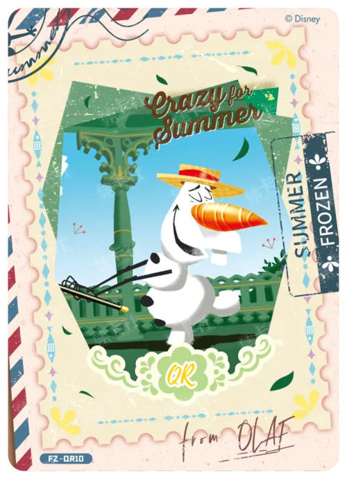 Olaf's Journey Card
