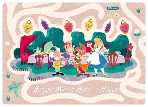 Wonderland Map Card