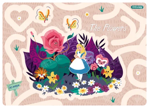 Wonderland Map Card