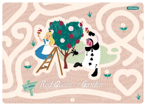 Wonderland Map Card