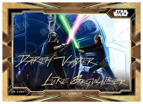 DARTH VADER & LUKE SKYWALKER