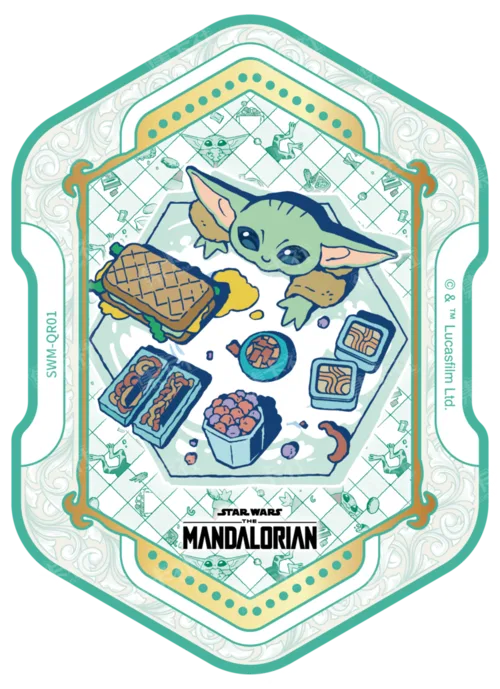 Grogu at Play Card